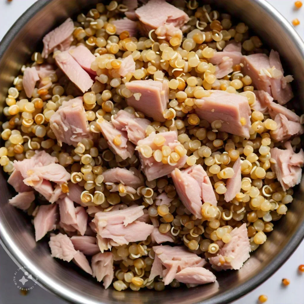 Tuna and Quinoa cat food recipe